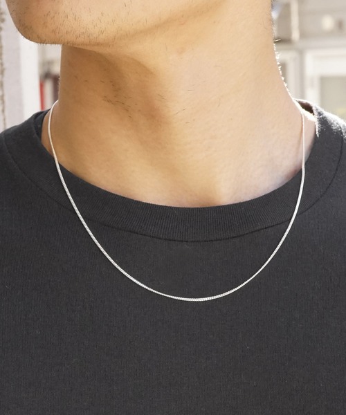 blackdia by 7JEWELRY（ブラックダイヤバイセブンジュエリー）の「blackdia by 7JEWELRY デザインチェーンネックレス50cm（ネックレス・メンズ・シルバー/ゴールド/シルバー系その他/ゴールド系その他/シルバー系その他2/シルバー系その他3/シルバー系その他4/シルバー系その他5/ゴールド系その他2/ゴールド系その他3/ゴールド系その他4/ゴールド系その他5/シルバー系その他6/ゴールド系その他6・50cm）」の4枚目の写真