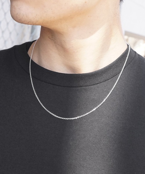 blackdia by 7JEWELRY（ブラックダイヤバイセブンジュエリー）の「blackdia by 7JEWELRY デザインチェーンネックレス50cm（ネックレス・メンズ・シルバー/ゴールド/シルバー系その他/ゴールド系その他/シルバー系その他2/シルバー系その他3/シルバー系その他4/シルバー系その他5/ゴールド系その他2/ゴールド系その他3/ゴールド系その他4/ゴールド系その他5/シルバー系その他6/ゴールド系その他6・50cm）」の5枚目の写真