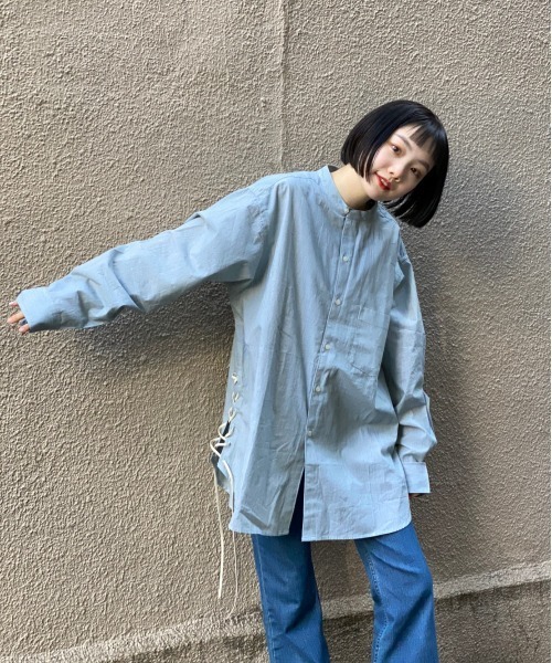 シャツ+ブラウス(長袖+七分) Kastane - Kastane WHIMSIC DENIM WESTERN SHIRT Kastane】【WHIMSIC】DENIM WESTERN SHIRT | OUTLET