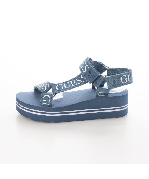 Guess(ゲス)の「【GUESS】ゲスヨーロッパモデル gwAVIN3-B サンダル(サンダル・レディース・ブルー系その他・US6/US7/US8/US5)」の4枚目の写真