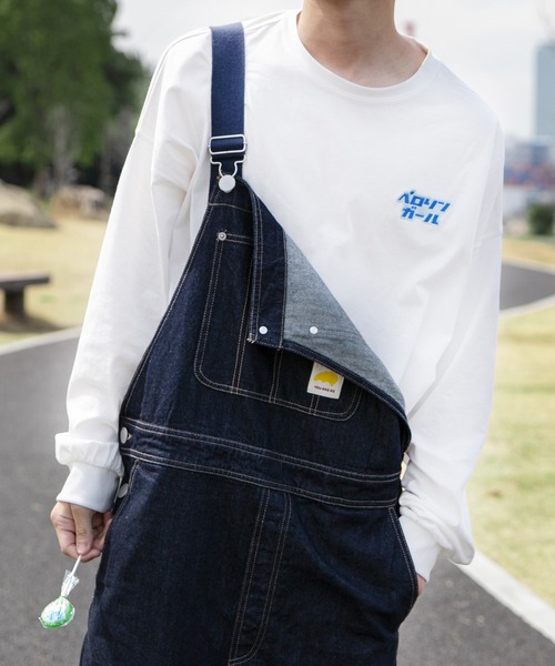 PairPair（ペアペア）の「ペロリンガールロンT(ユニセックス)（Tシャツ/カットソー・レディース・オフホワイト/ライトグリーン/ホワイト系その他/ブルー系その他/スミクロ・FREE）」の20枚目の写真