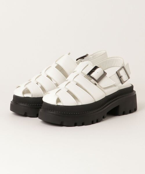 LOVEHUNTER(ラブハンター)の「Love Hunter / 厚底トラックソールグルカサンダル(1546)(サンダル・レディース・ブラック/アイボリー/ガンメタ/ホワイト/ダークブラウン・LL/M/L/S)」の16枚目の写真