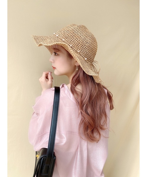 jumelle（ジュメロ）の「パールラインストローハット（ハット・レディース・A・FREE）」の15枚目の写真