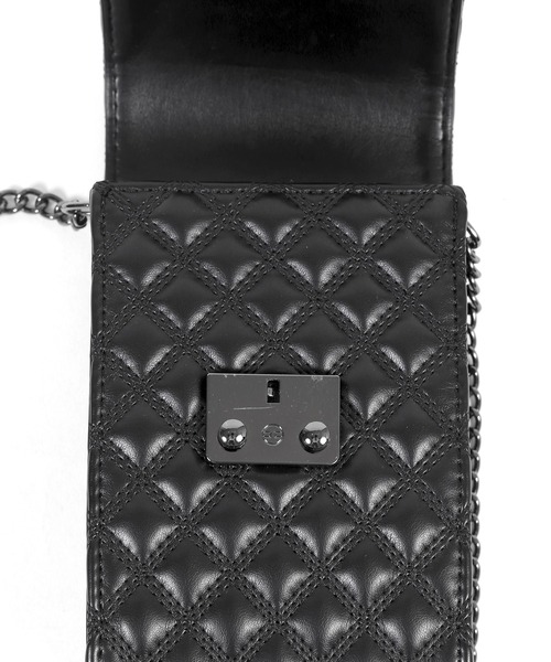 Figments（フィグメンツ）の「キルティングチェーンバッグ（ショルダーバッグ・レディース・ブラック・FREE）」の12枚目の写真