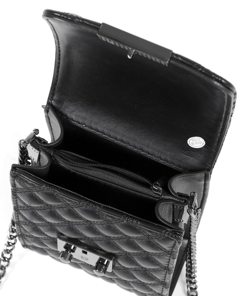 Figments（フィグメンツ）の「キルティングチェーンバッグ（ショルダーバッグ・レディース・ブラック・FREE）」の11枚目の写真