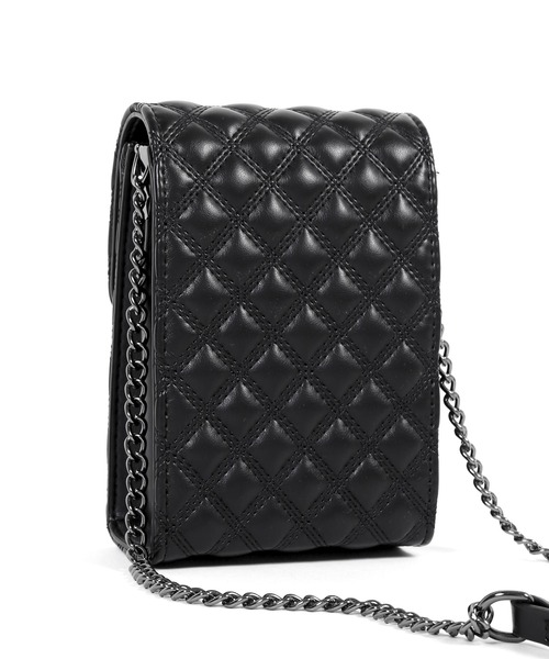 Figments（フィグメンツ）の「キルティングチェーンバッグ（ショルダーバッグ・レディース・ブラック・FREE）」の6枚目の写真