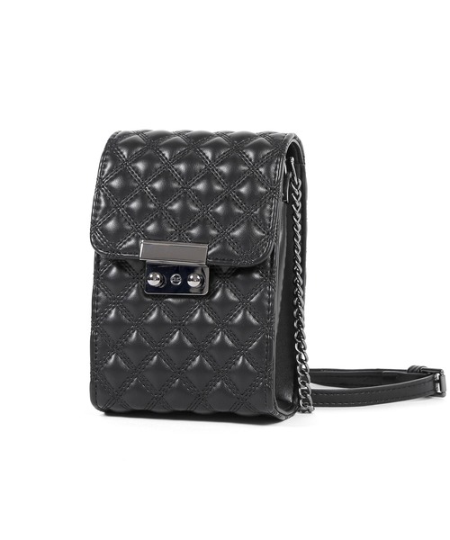 Figments（フィグメンツ）の「キルティングチェーンバッグ（ショルダーバッグ・レディース・ブラック・FREE）」の17枚目の写真