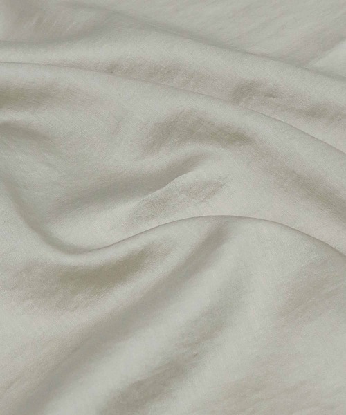 &g'aime（アンジェム）の「【&g'aime】ハイネックシアーシャツ（シャツ/ブラウス・レディース・ブラック/ベージュ/ライトグリーン・FREE）」の12枚目の写真