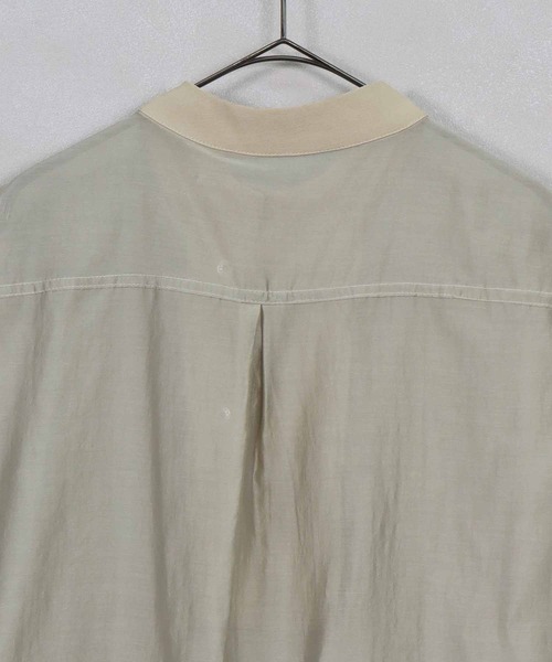 &g'aime（アンジェム）の「【&g'aime】ハイネックシアーシャツ（シャツ/ブラウス・レディース・ブラック/ベージュ/ライトグリーン・FREE）」の20枚目の写真