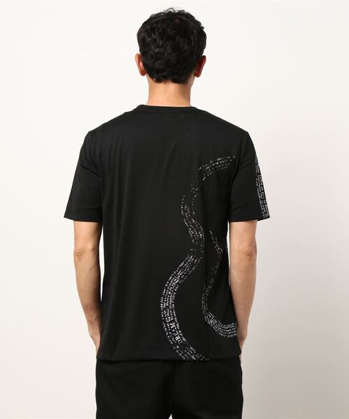 HIDEAWAYS NICOLE（ハイダウェイニコル）の「渦巻ロゴプリントTシャツ（Tシャツ/カットソー・メンズ・ピンク/ホワイト/ブラック・MEDIUM/LARGE/X-LARGE）」の12枚目の写真