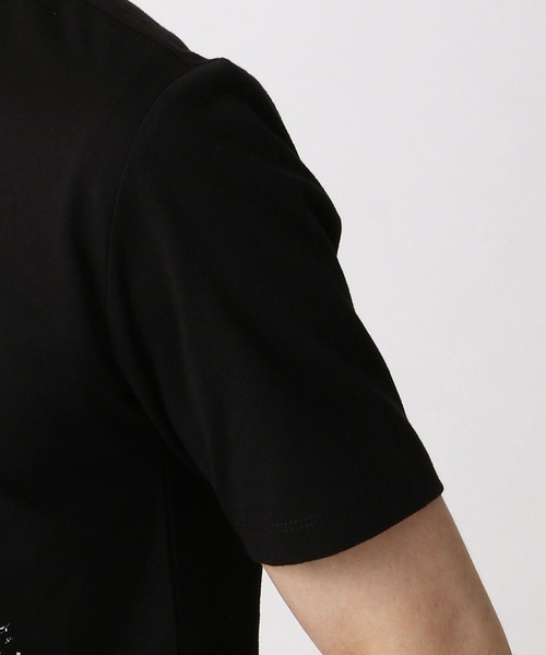 HIDEAWAYS NICOLE（ハイダウェイニコル）の「渦巻ロゴプリントTシャツ（Tシャツ/カットソー・メンズ・ピンク/ホワイト/ブラック・MEDIUM/LARGE/X-LARGE）」の4枚目の写真