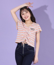PINKHUNT | PINKHUNT ピンクハント ドロストボーダーショートTシャツ 5519K(Tシャツ/カットソー)