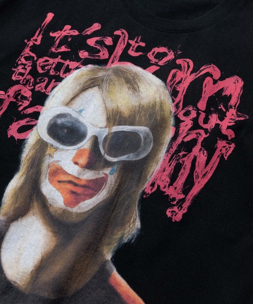 glamb(グラム)の「Legendary clown CS / レジェンダリークラウンカットソー(Tシャツ/カットソー・メンズ・ブラック/ホワイト・L/S/M)」の5枚目の写真