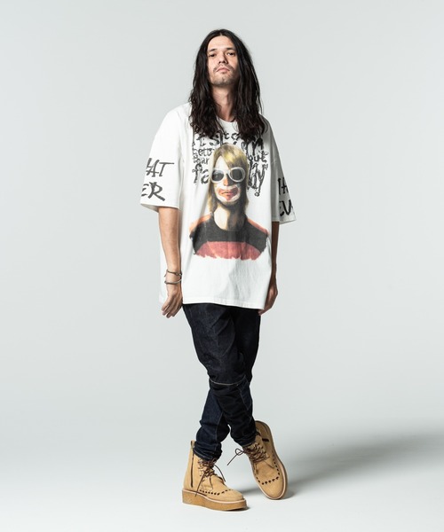 glamb(グラム)の「Legendary clown CS / レジェンダリークラウンカットソー(Tシャツ/カットソー・メンズ・ブラック/ホワイト・L/S/M)」の8枚目の写真