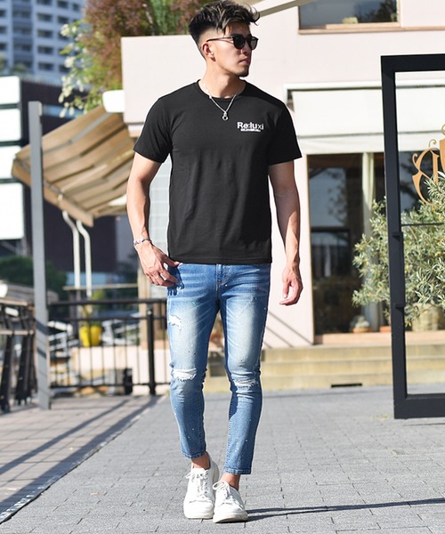 JOKER(ジョーカー)の「【JOKER】メタルプリント半袖Tシャツ ロゴTEE(Tシャツ/カットソー・メンズ・ブラック×シルバー/ホワイト・L/XL/M)」の11枚目の写真