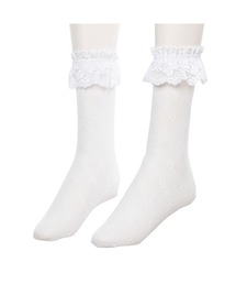 ハートorレースショートソックス