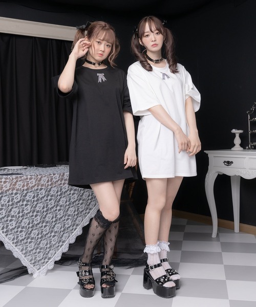 DearMyLove（ディアマイラブ）の「ハートorレースショートソックス（ソックス/靴下・レディース・ホワイト/ブラック/ホワイト系その他/ブラック系その他/ホワイト系その他2/ブラック系その他2・23-25cm/23cm～25cm）」の8枚目の写真