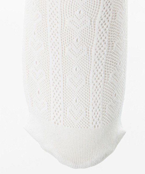 DearMyLove（ディアマイラブ）の「ハートorレースショートソックス（ソックス/靴下・レディース・ホワイト/ブラック/ホワイト系その他/ブラック系その他/ホワイト系その他2/ブラック系その他2・23-25cm/23cm～25cm）」の11枚目の写真