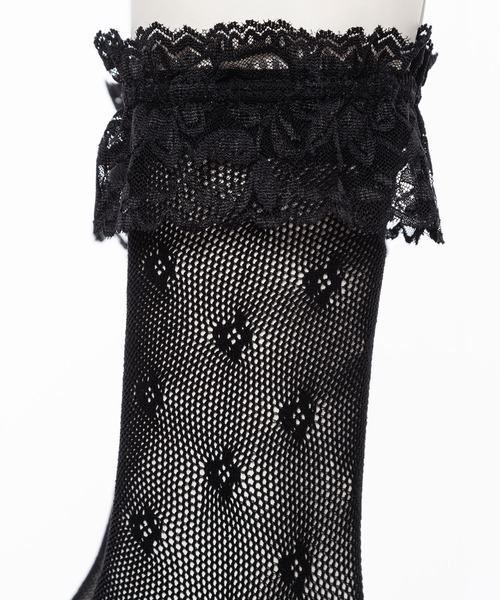 DearMyLove（ディアマイラブ）の「ハートorレースショートソックス（ソックス/靴下・レディース・ホワイト/ブラック/ホワイト系その他/ブラック系その他/ホワイト系その他2/ブラック系その他2・23-25cm/23cm～25cm）」の20枚目の写真