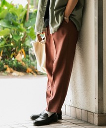 ITEMS URBANRESEARCH | シャンタン センタープレス スラックスパンツ(その他パンツ)