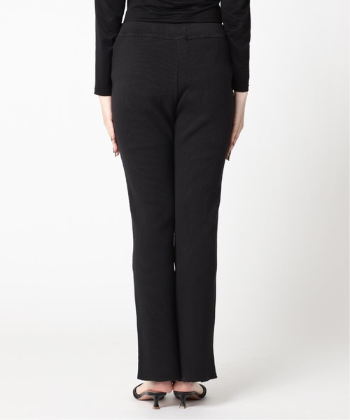 plage（プラージュ）の「【CALUX/キャラクス】SLIT RIB パンツ2◆（その他パンツ・レディース・ナチュラル/ブラック系その他4・40/38/36）」の20枚目の写真