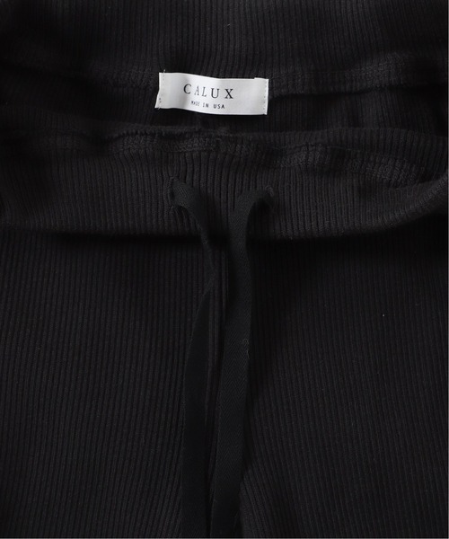 plage（プラージュ）の「【CALUX/キャラクス】SLIT RIB パンツ2◆（その他パンツ・レディース・ナチュラル/ブラック系その他4・40/38/36）」の14枚目の写真