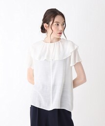 DRESKIP | 前後2WAYフリルブラウス(シャツ/ブラウス)