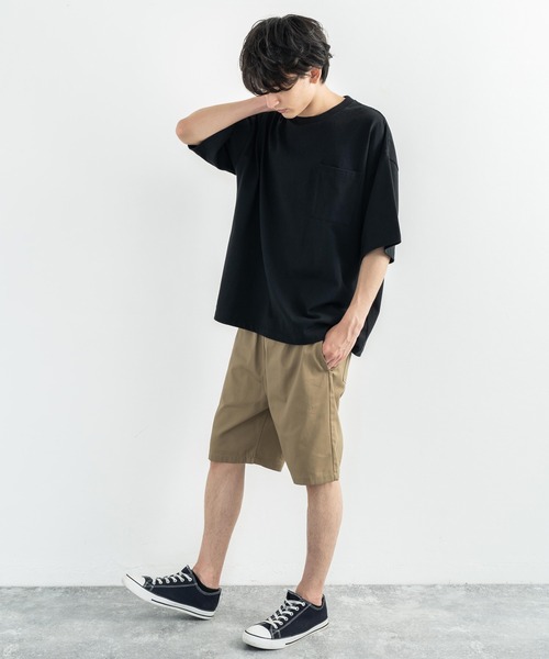 Rocky Monroe(ロッキーモンロー)の「ルームウェア・ワンマイル イージー シェフショーツ スケーターパンツ(その他パンツ・メンズ・ストライプ/インディゴブルー/ワンウォッシュ/ブラック系/ホワイト系/ブラック系1/グレー系/レオパード/チャコール/ブラック/オフホワイト/ベージュ/ネイビー/ライトブルーグレー/オリーブ・M/XL/L)」の17枚目の写真