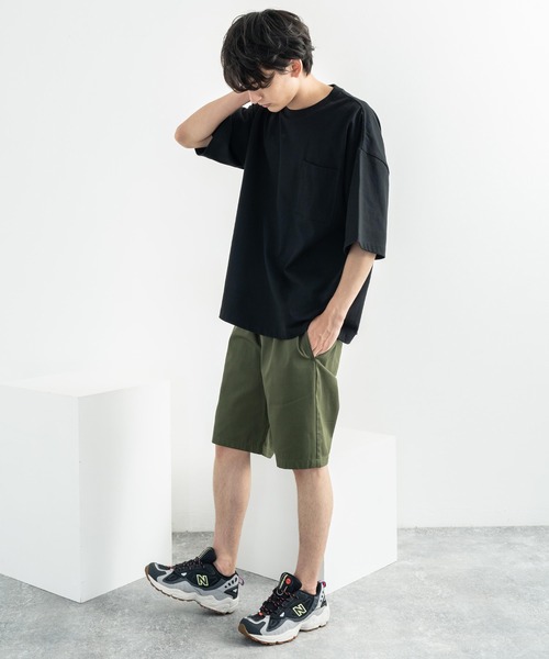 Rocky Monroe(ロッキーモンロー)の「ルームウェア・ワンマイル イージー シェフショーツ スケーターパンツ(その他パンツ・メンズ・ストライプ/インディゴブルー/ワンウォッシュ/ブラック系/ホワイト系/ブラック系1/グレー系/レオパード/チャコール/ブラック/オフホワイト/ベージュ/ネイビー/ライトブルーグレー/オリーブ・M/XL/L)」の19枚目の写真