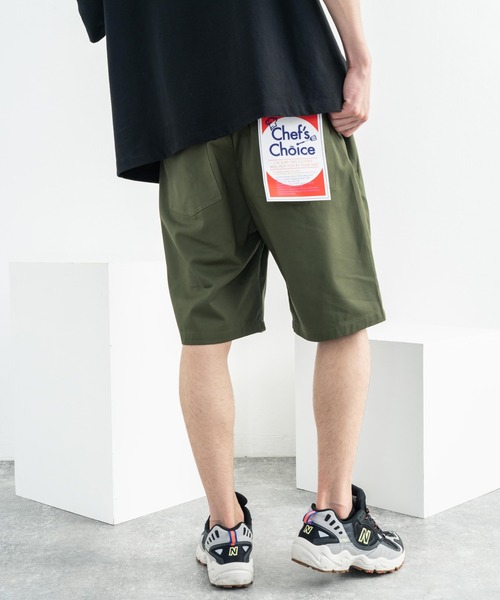 Rocky Monroe(ロッキーモンロー)の「ルームウェア・ワンマイル イージー シェフショーツ スケーターパンツ(その他パンツ・メンズ・ストライプ/インディゴブルー/ワンウォッシュ/ブラック系/ホワイト系/ブラック系1/グレー系/レオパード/チャコール/ブラック/オフホワイト/ベージュ/ネイビー/ライトブルーグレー/オリーブ・M/XL/L)」の20枚目の写真