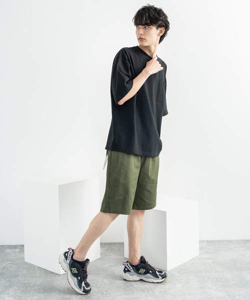 Rocky Monroe(ロッキーモンロー)の「ルームウェア・ワンマイル イージー シェフショーツ スケーターパンツ(その他パンツ・メンズ・ストライプ/インディゴブルー/ワンウォッシュ/ブラック系/ホワイト系/ブラック系1/グレー系/レオパード/チャコール/ブラック/オフホワイト/ベージュ/ネイビー/ライトブルーグレー/オリーブ・M/XL/L)」の21枚目の写真