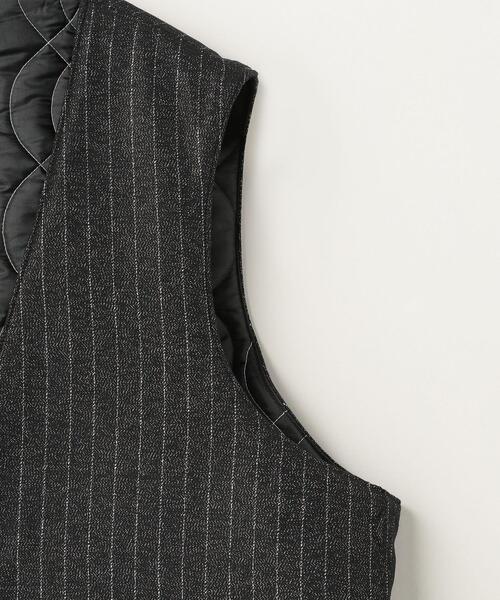 sulvam（サルバム）の「＜sulvam(サルバム)＞ G STRIPE VEST/ベスト