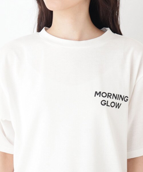 Cutie Blonde（キューティーブロンド）の「◆【2点セット】チュニックTシャツ＋ボトム（セットアップ・レディース・チャコールグレー/ライトベージュ/黄緑系・02/03）」の15枚目の写真