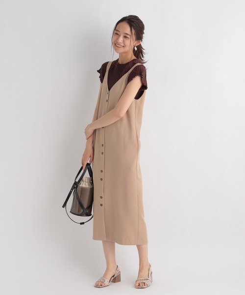 Andemiu(アンデミュウ)の「アシメデザインサンダル957610(サンダル・レディース・ブラック/ベージュ/その他・SMALL/MEDIUM/LARGE)」の6枚目の写真