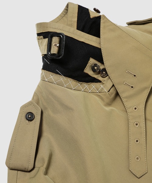 Maison Margiela（メゾンマルジェラ）の「TRENCH COAT（トレンチコート・レディース・ベージュ・36）」の7枚目の写真