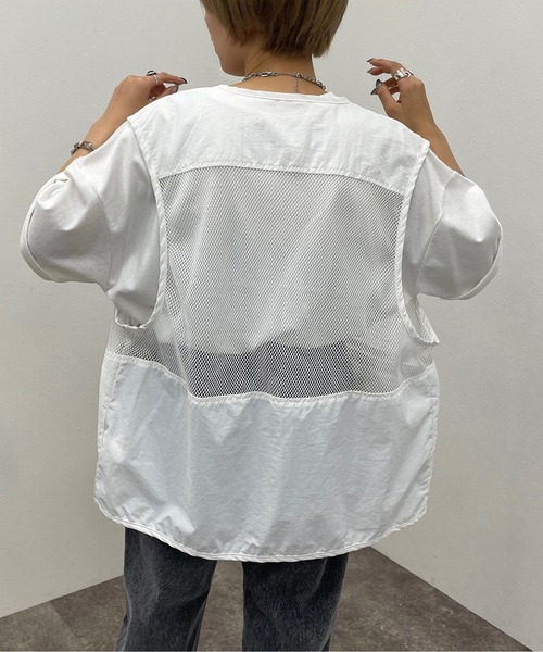 apres jour mignon（アプレジュールミニョン）の「フィッシングベスト【ZOZOTOWN限定アイテム】（ベスト・レディース・ブラック/オフホワイト/グリーン・フリー）」の22枚目の写真