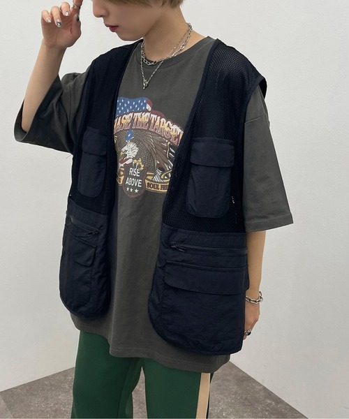 apres jour mignon（アプレジュールミニョン）の「フィッシングベスト【ZOZOTOWN限定アイテム】（ベスト・レディース・ブラック/オフホワイト/グリーン・フリー）」の15枚目の写真