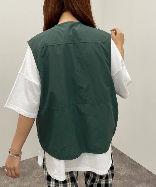 apres jour mignon（アプレジュールミニョン）の「フィッシングベスト【ZOZOTOWN限定アイテム】（ベスト・レディース・ブラック/オフホワイト/グリーン・フリー）」の16枚目の写真