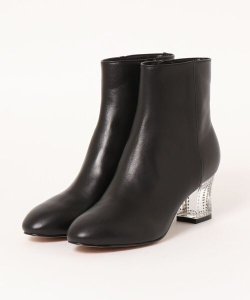 JILLSTUART shoe(ジルスチュアート シュー)の「クリアヒールショートブーツ(ブーツ・レディース・ブラック/ベージュ・23.5cm/24.5cm/23.0cm/24.0cm/22.5cm)」の2枚目の写真
