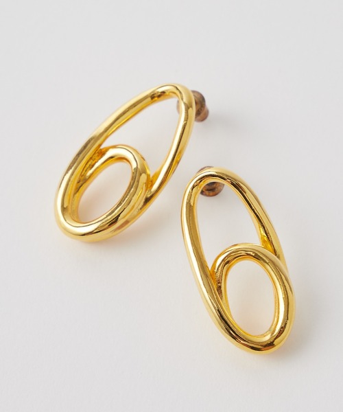 in mood(インムード)の「in mood/インムード GURUNGピアス(ピアス(両耳用)・レディース・シルバー/ゴールド・FREE)」の6枚目の写真