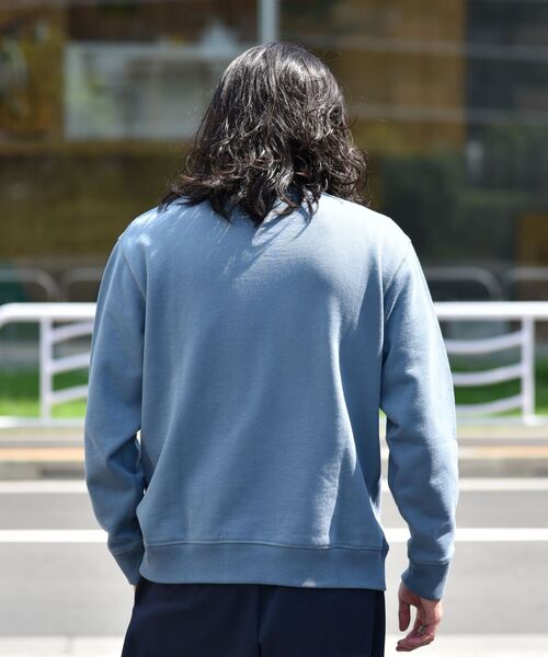 SHIPS（シップス）の「【WEB限定】SHIPS: アメリカ コットン ヘビーウェイト クルーネック スウェット (トレーナー)（スウェット・メンズ・オフホワイト/グレー/ブルー/ネイビー・SMALL/MEDIUM/LARGE/X-LARGE/XX-LARGE）」の17枚目の写真