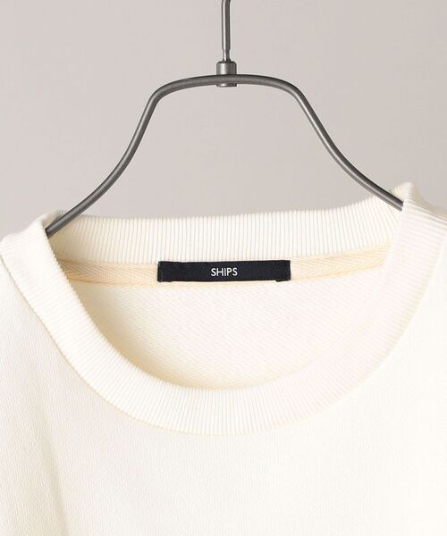 SHIPS（シップス）の「【WEB限定】SHIPS: アメリカ コットン ヘビーウェイト クルーネック スウェット (トレーナー)（スウェット・メンズ・オフホワイト/グレー/ブルー/ネイビー・SMALL/MEDIUM/LARGE/X-LARGE/XX-LARGE）」の21枚目の写真
