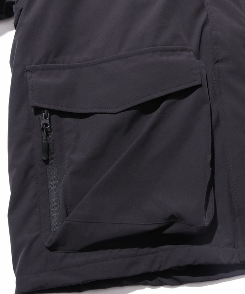 ABU GARCIA（アブ・ガルシア）の「Abu Garcia / アブ・ガルシア WR MILITARY PADDING JACKET スタンドカラー ナイロンジャケット（ナイロンジャケット・メンズ・オリーブ/ブラック・M/L/XL）」の12枚目の写真