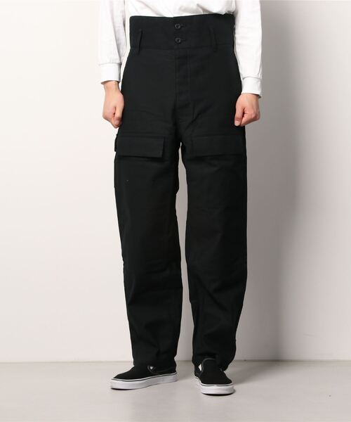 CLAMP（クランプ）の「CLAMP/クランプ/Czech Military Pants/チェコミリタリーパンツ（その他パンツ・メンズ・ホワイト/ブラック・1/2）」の2枚目の写真