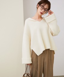 ROPE' | エアーウールセーラーニットプルオーバー(ニット/セーター)