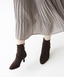 LE TALON | 6cmフレンチスクエアショートブーツ◆(ブーツ)