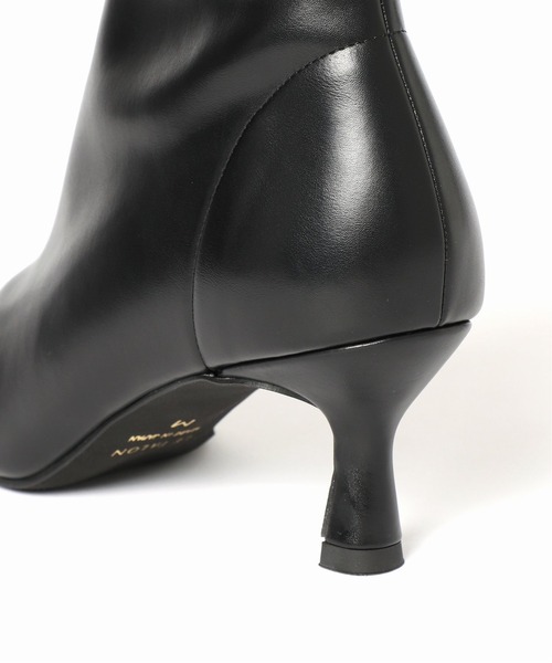 LE TALON(ルタロン)の「6cmフレンチスクエアショートブーツ◆(ブーツ・レディース・ブラウン/アイボリー/ブラック系その他・MEDIUM/LARGE/X-LARGE/SMALL)」の7枚目の写真