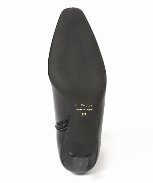 LE TALON(ルタロン)の「6cmフレンチスクエアショートブーツ◆(ブーツ・レディース・ブラウン/アイボリー/ブラック系その他・MEDIUM/LARGE/X-LARGE/SMALL)」の10枚目の写真