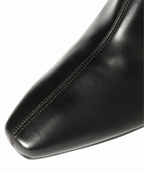 LE TALON(ルタロン)の「6cmフレンチスクエアショートブーツ◆(ブーツ・レディース・ブラウン/アイボリー/ブラック系その他・MEDIUM/LARGE/X-LARGE/SMALL)」の11枚目の写真