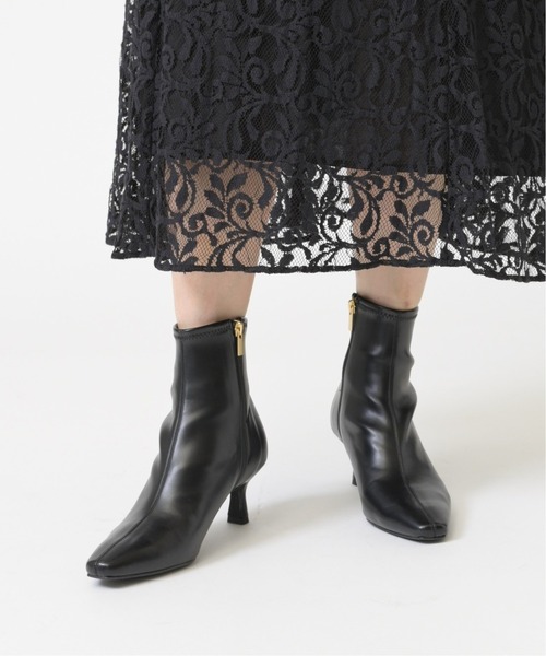 LE TALON(ルタロン)の「6cmフレンチスクエアショートブーツ◆(ブーツ・レディース・ブラウン/アイボリー/ブラック系その他・MEDIUM/LARGE/X-LARGE/SMALL)」の15枚目の写真